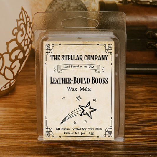 Leather-Bound Books Wax Melts